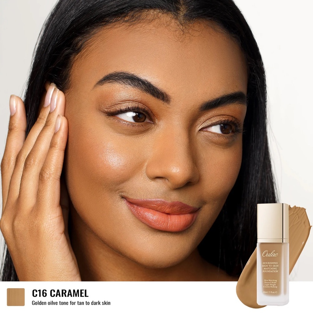 New Oulac Nourishing Skin to Skin Foundation - Carmel